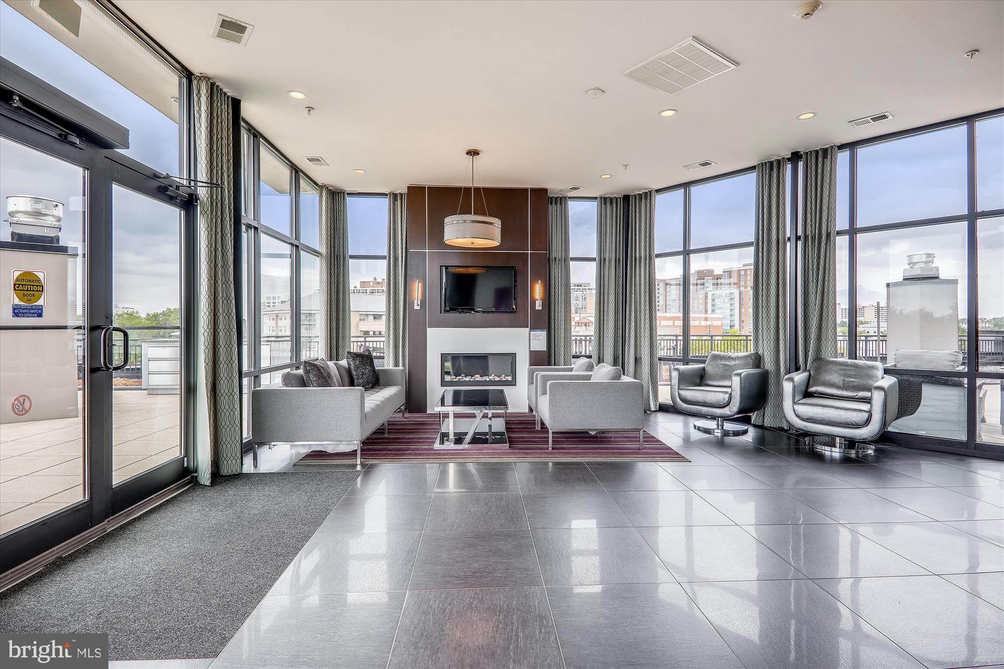 8005 13th Street, Unit 411 Silver Spring, MD 20910 - Photo 8 of 65 Meeting area before going to the roof top area