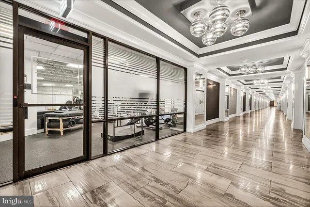 a view of a livingroom with furniture