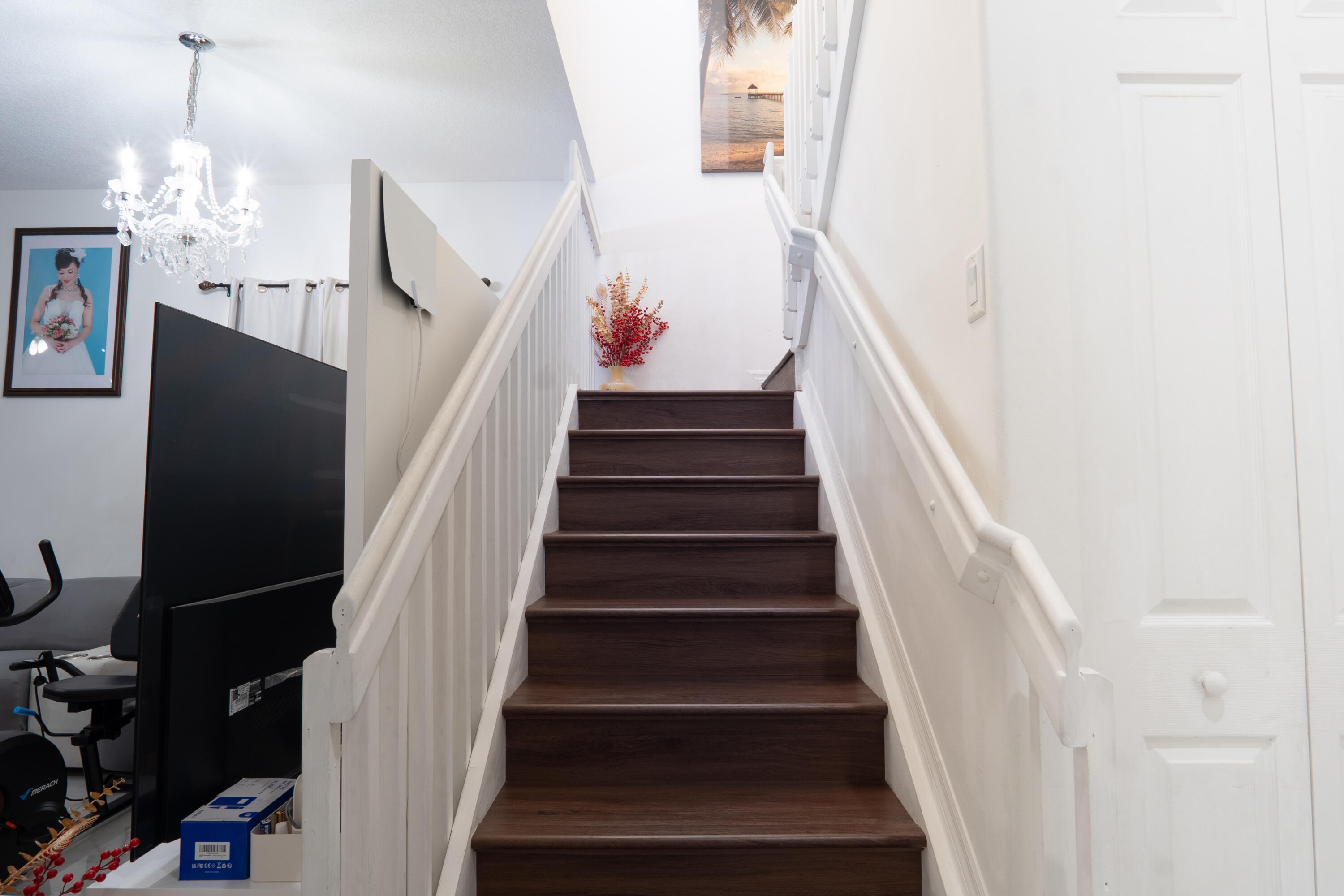 3573 Southwest 92nd Avenue Miramar, FL 33025 - Photo 11 of 24 a view of entryway and hall with wooden floor