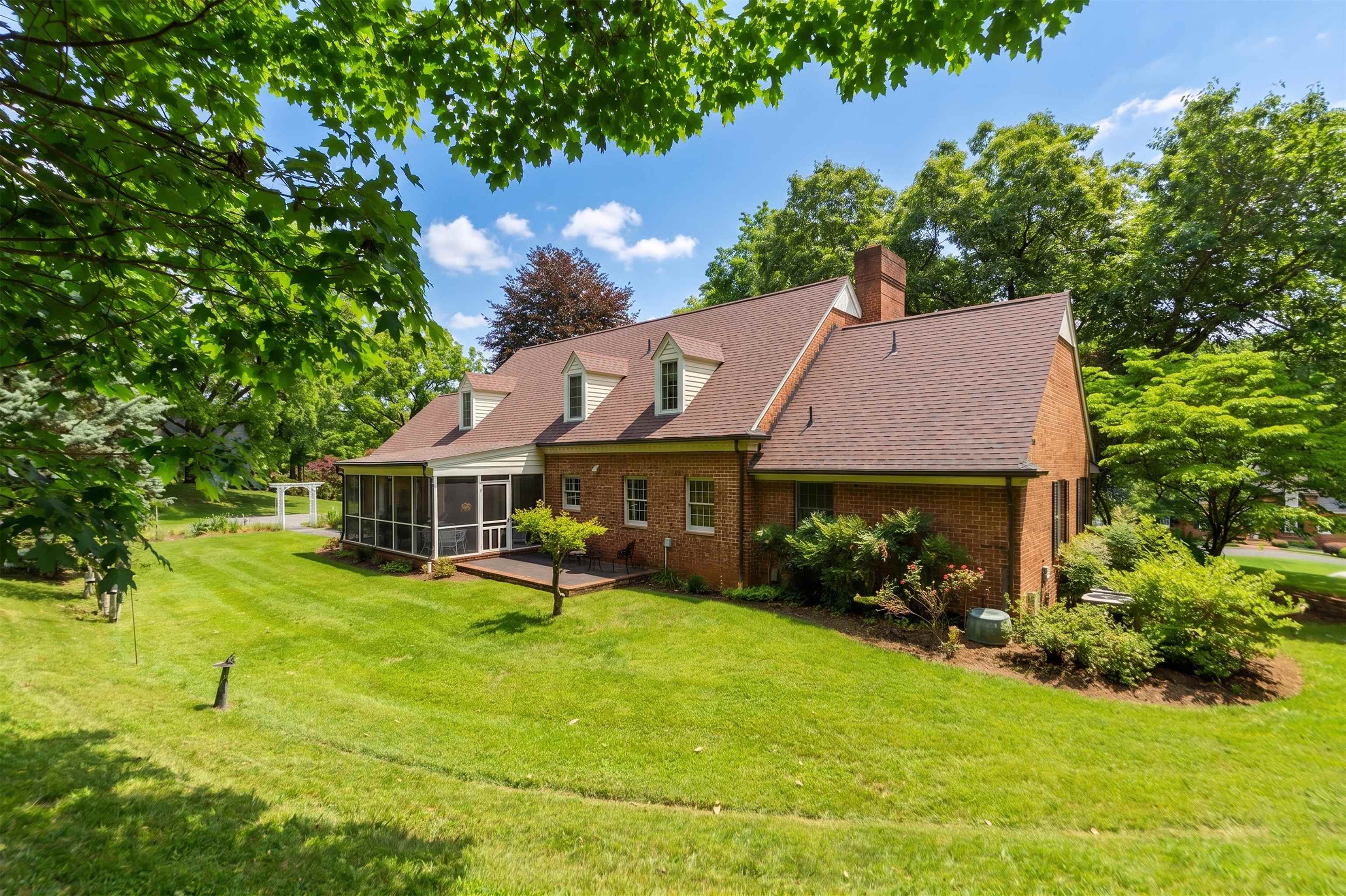 1430 Dogwood Road Staunton, VA 24401 - Photo 10 of 68 an aerial view of a house with swimming pool garden and patio