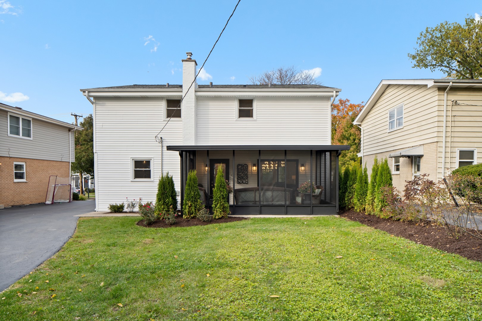 215 45th Street Western Springs, IL 60558 - Photo 41 of 46 a view of a house with back yard