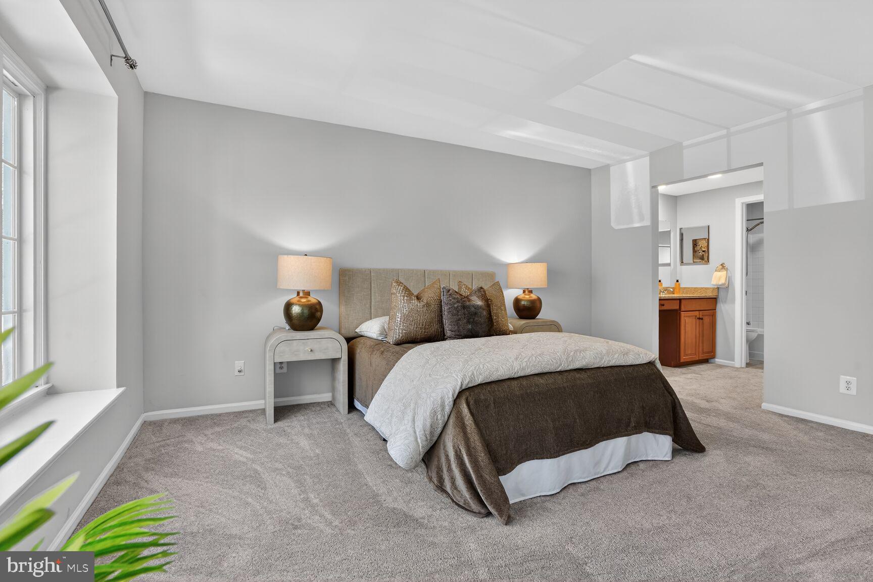 11116 Beaver Trail Court, Unit 11116 Reston, VA 20191 - Photo 18 of 28 a bedroom with a bed and a window