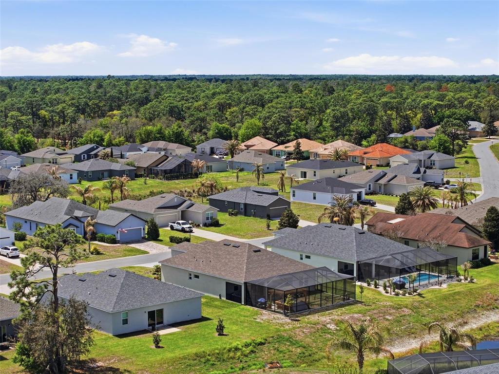 9013 Mississippi Run Weeki Wachee, FL 34613 - Photo 72 of 99 a view of a city with mountains in the background