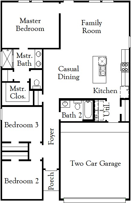 13717 Ryan Range Lane Elgin, TX 78621 - Photo 8 of 8 Floorplan - Representative Photo