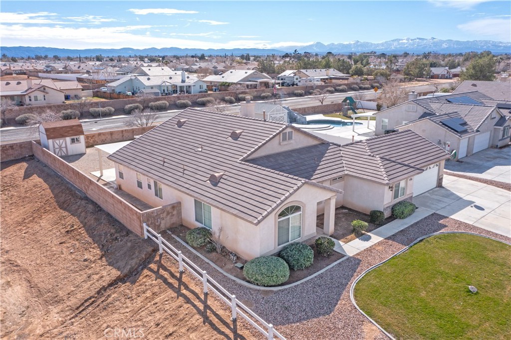 21189 Colombard Way Apple Valley, CA 92308 - Photo 46 of 48 an aerial view of a house