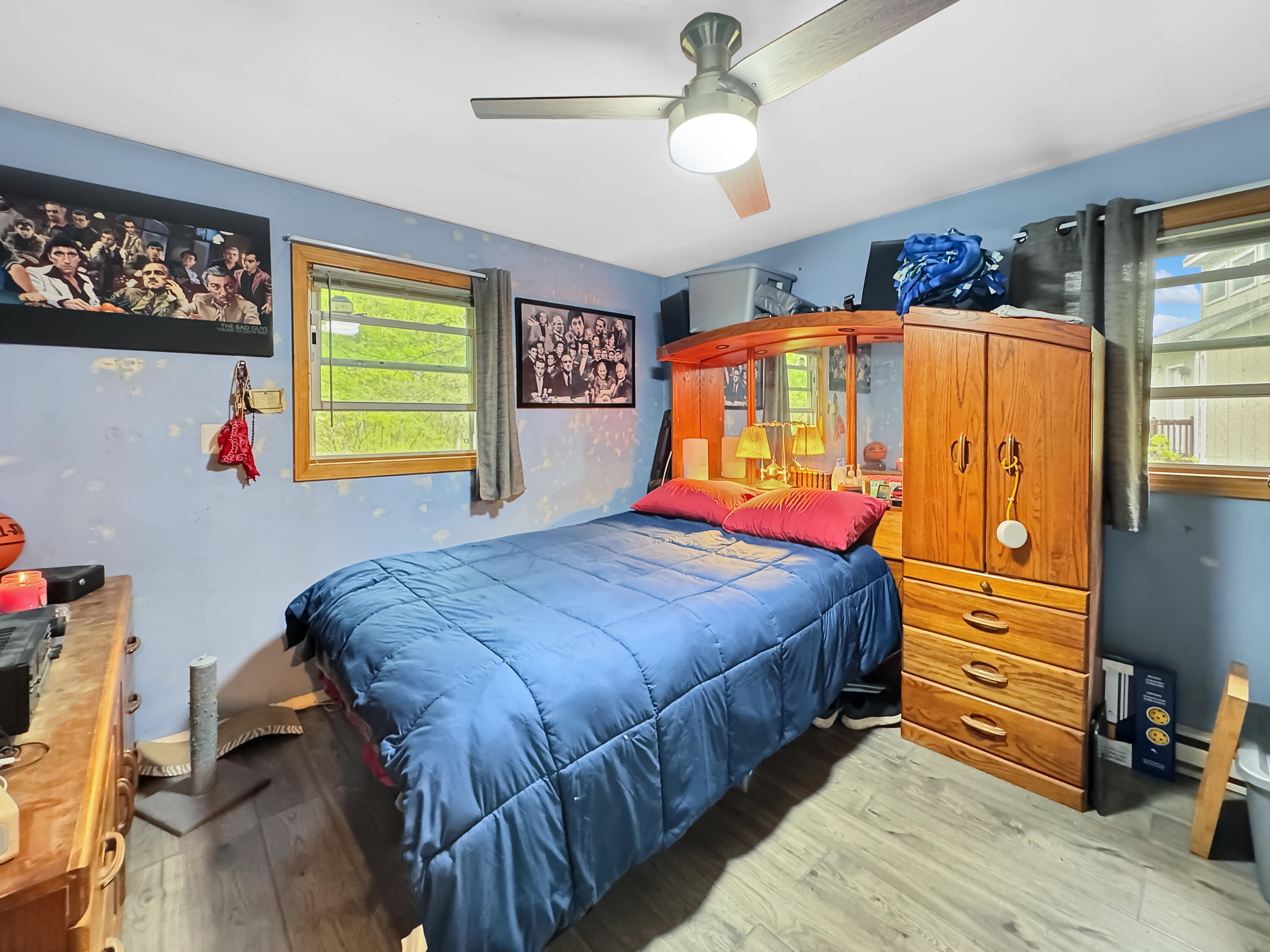 163 Granite Road Long Pond, PA 18334 - Photo 11 of 19 a bedroom with a bed and a window