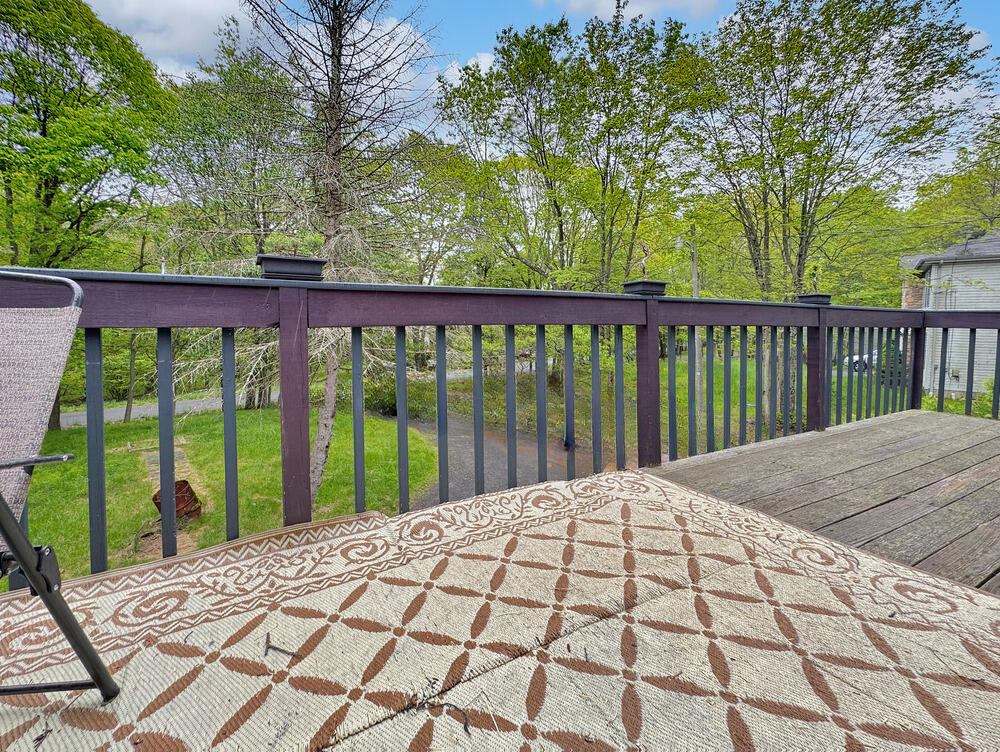 163 Granite Road Long Pond, PA 18334 - Photo 17 of 19 a balcony view with a garden