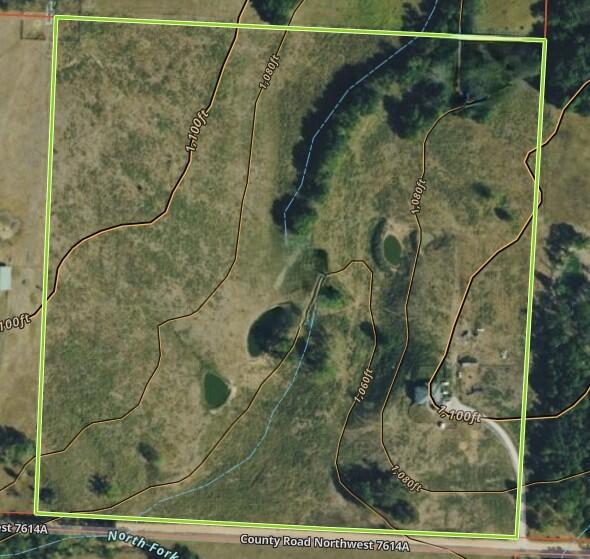 20-ac Patterson Creek Road Anderson, MO 64831 - Photo 11 of 15 Martin Topo Map
