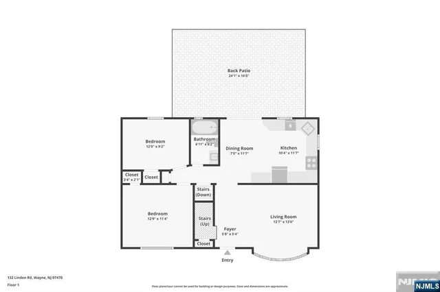 $549,000 | 132 Linden Road, Wayne, NJ 07470