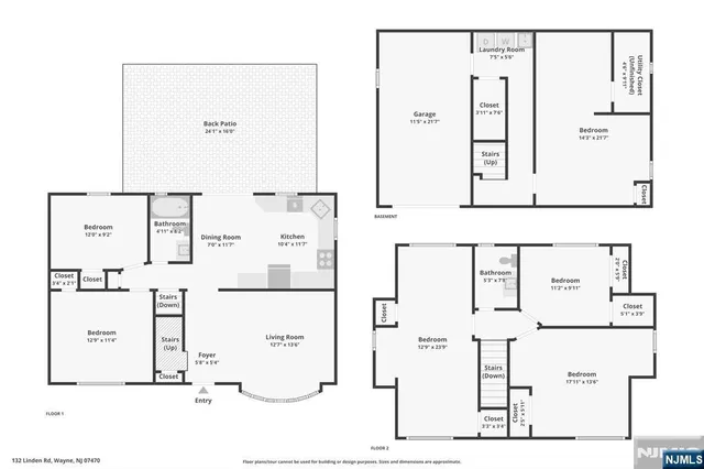 $549,000 | 132 Linden Road, Wayne, NJ 07470