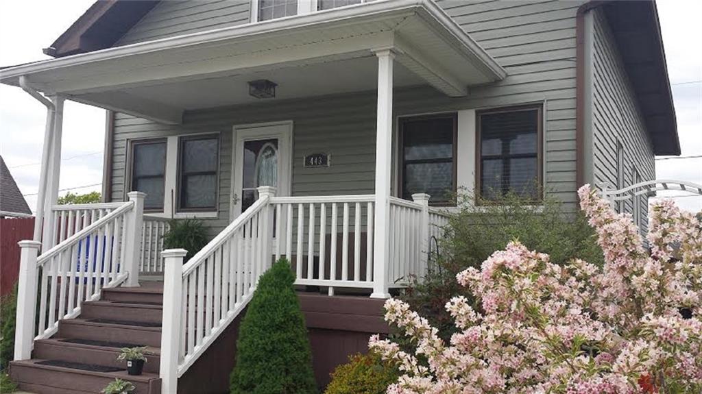 443 Routh Street Monroeville, PA 15146 - Photo 12 of 13 Additional updates found at 443 Routh St. include: vinyl siding, some newer windows, decking & railings on both front & rear porches, high efficiency furnace, newer H20 heater & electric box, sump pump system, privacy fencing and off-street parking area...much more to see!