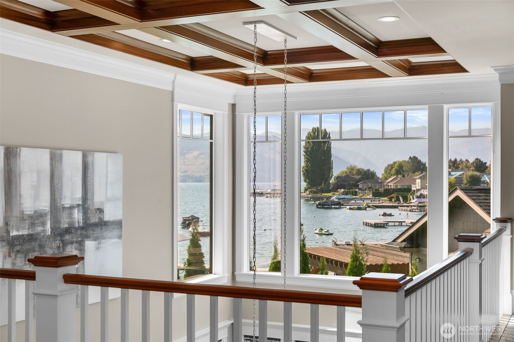 58 Key Bay Lane Chelan, WA 98816 - Photo 25 of 40 a view of a balcony