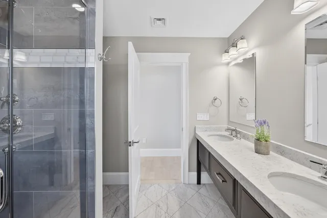 a view of front door