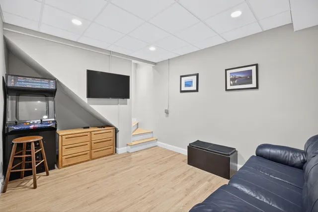 a view of an ocean beach