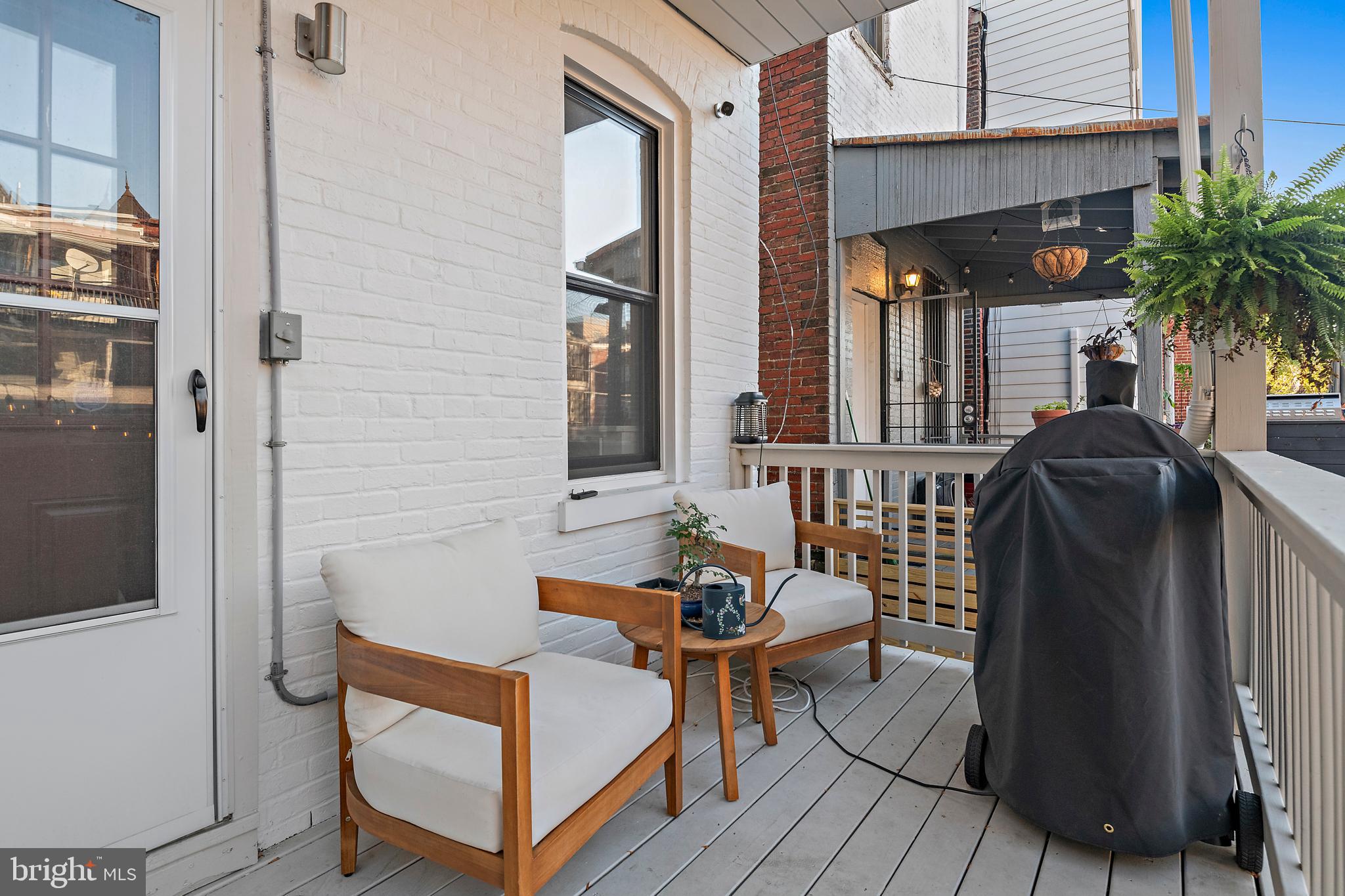 55 S Street Northwest Washington, DC 20001 - Photo 35 of 39 Back Porch
