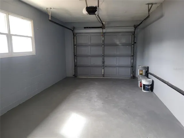 an empty room with a empty space