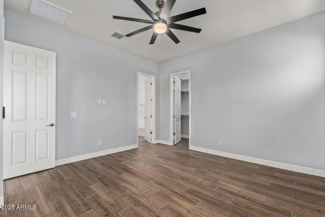 wooden floor in an empty room