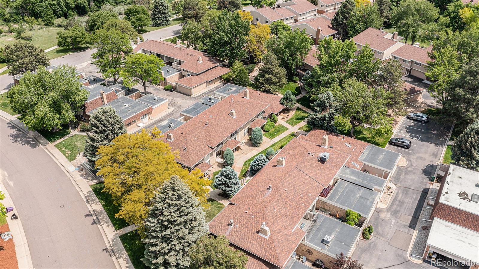 3210 South Oneida Way Denver, CO 80224 - Photo 26 of 28 an aerial view of a residential houses with outdoor space