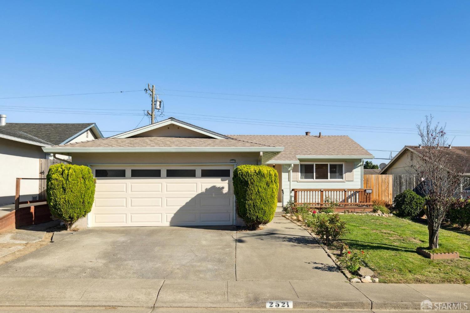 2521 Sherwood Drive San Bruno, CA 94066 - Photo 39 of 39 a front view of a house with a yard