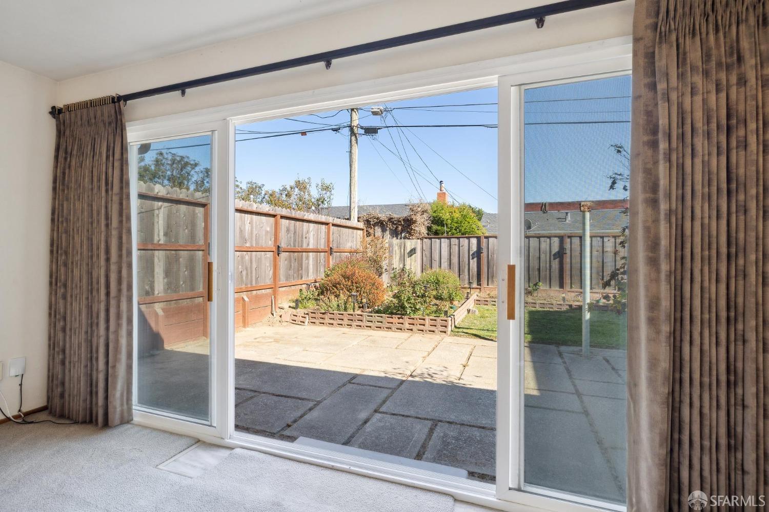2521 Sherwood Drive San Bruno, CA 94066 - Photo 8 of 39 a view of a glass door of the house