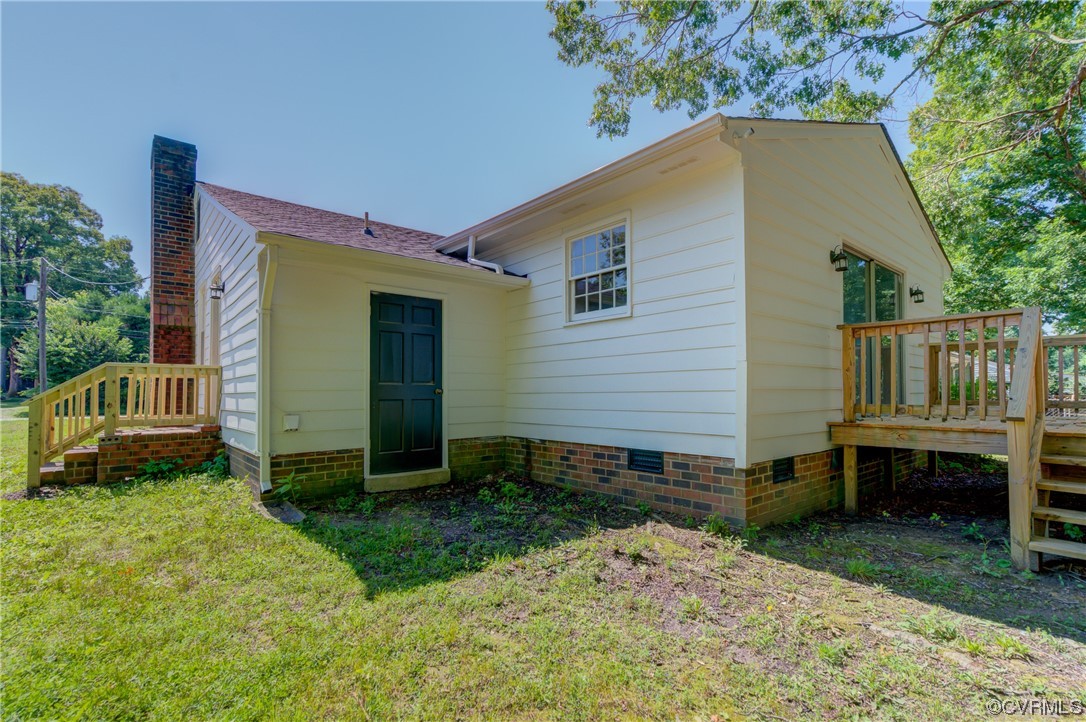1510 Schloss Road Richmond, VA 23225 - Photo 25 of 28 a view of a house with backyard and sitting area