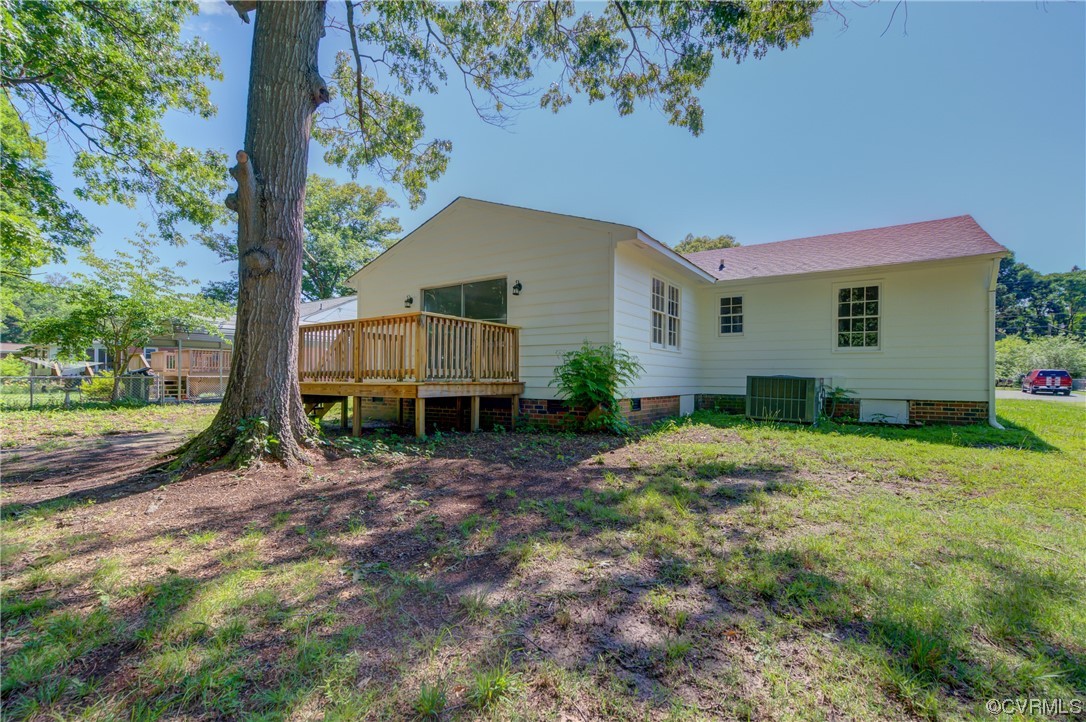1510 Schloss Road Richmond, VA 23225 - Photo 27 of 28 a view of a house with backyard and garden