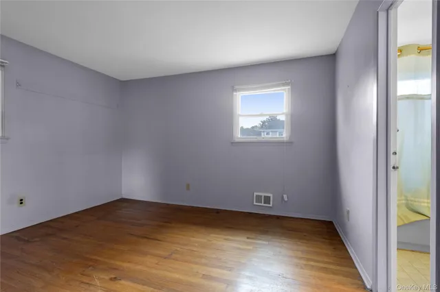 wooden floor in an empty room