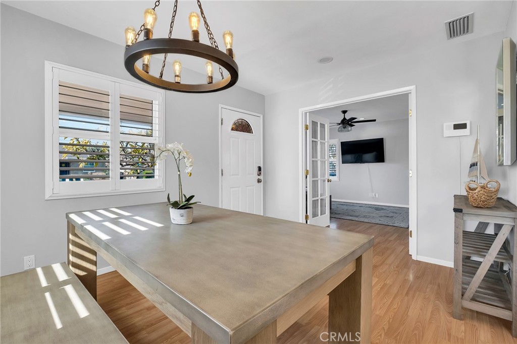 4838 Fidler Avenue Long Beach, CA 90808 - Photo 11 of 56 Front Dining Area, View of Front Door and Front Living Room.