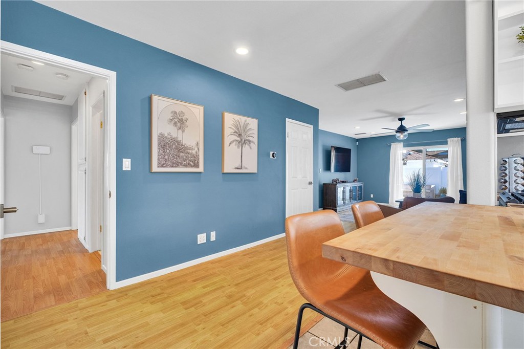 4838 Fidler Avenue Long Beach, CA 90808 - Photo 20 of 56 View of Hallway to Bedrooms, Full Bathroom & Family Room.