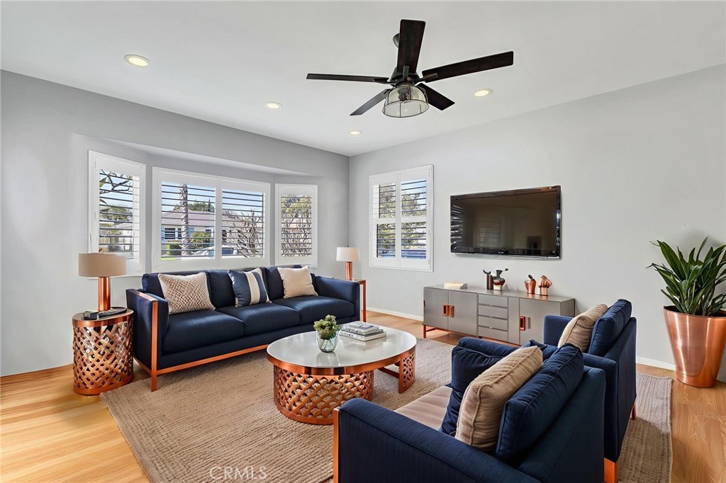 4838 Fidler Avenue Long Beach, CA 90808 - Photo 44 of 56 Virtually Staged Front Living Room. Which is Currently the 4th Bedroom.