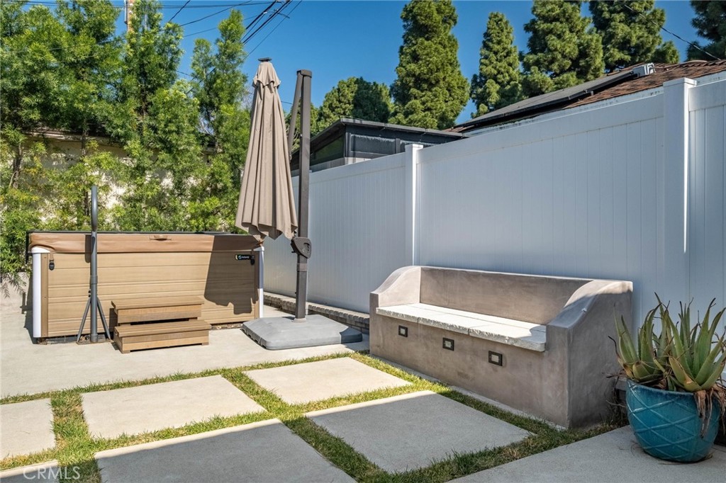 4838 Fidler Avenue Long Beach, CA 90808 - Photo 53 of 56 Newer Vinyl Fencing & Built in Bench.