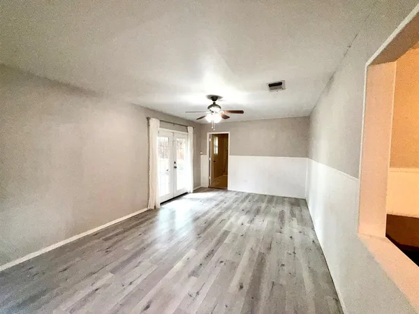 a bathroom with a window