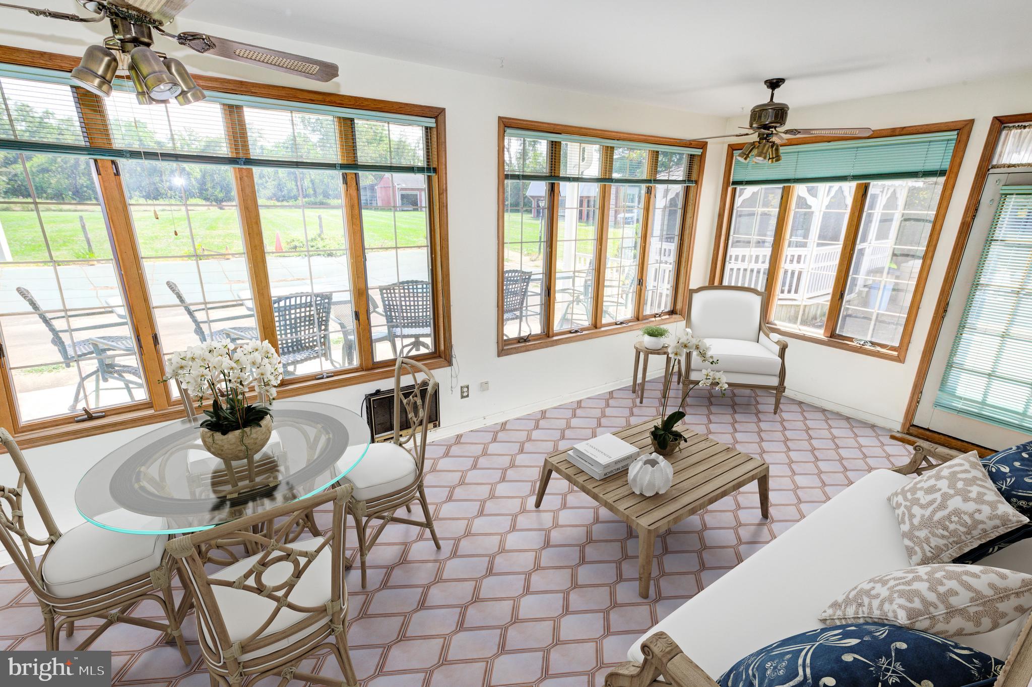 5613 Hydes Road Hydes, MD 21082 - Photo 11 of 36 Virtually Staged Sunroom