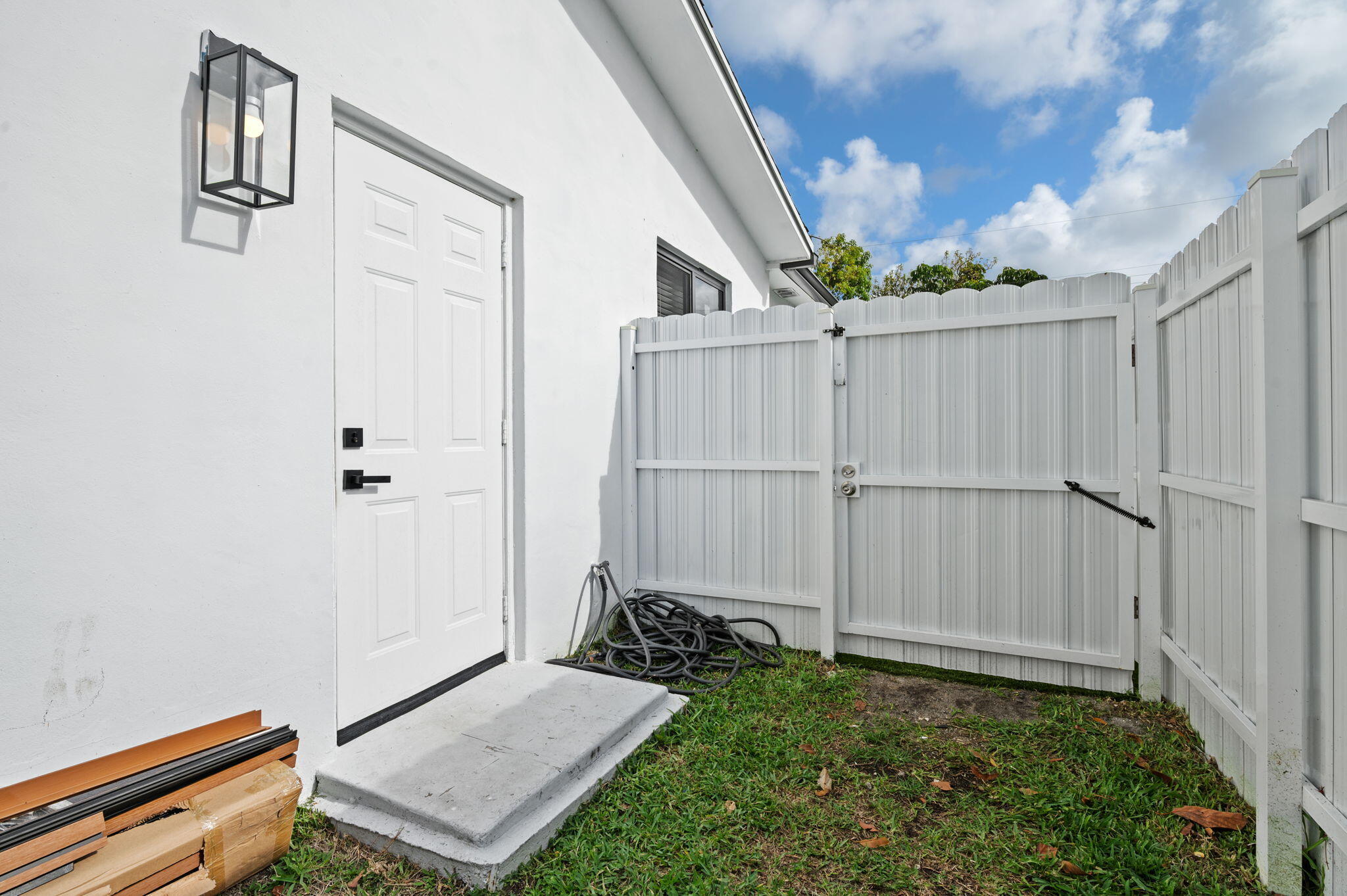 5420 Johnson Street Hollywood, FL 33021 - Photo 23 of 26 a view of backyard with cabin