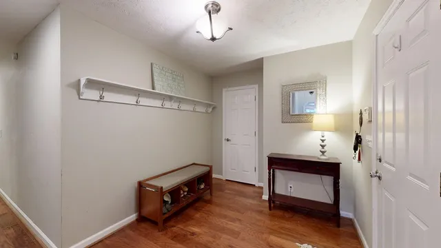 a room with table and chair