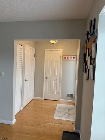 a view of front door