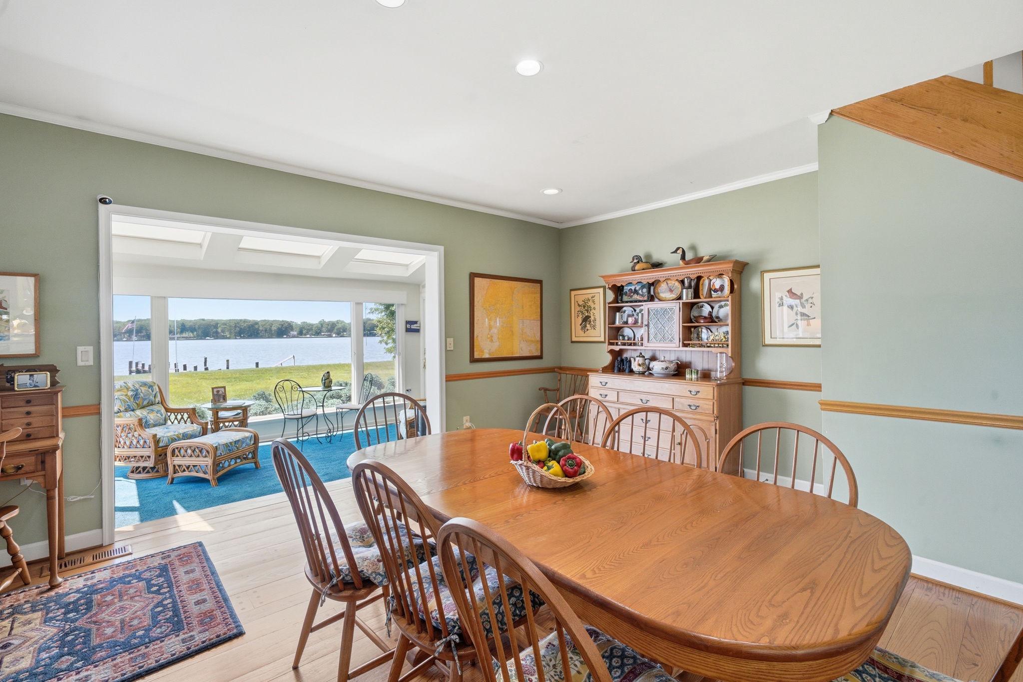 202 Royston Shores Road Chestertown, MD 21620 - Photo 8 of 72 Charming dining space with river views.