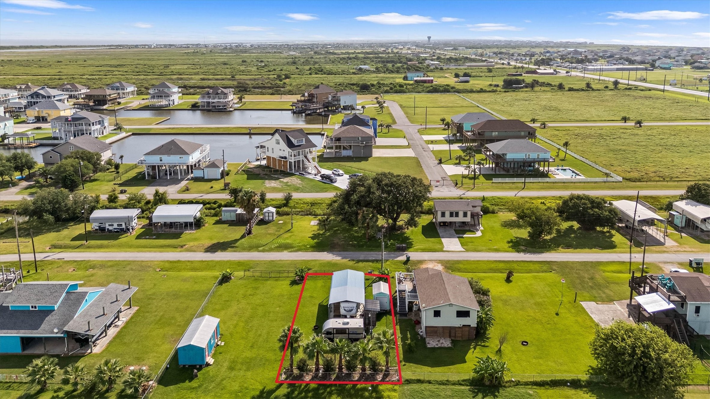 1061 E Road Port Bolivar, TX 77650 - Photo 26 of 28 a view of a city