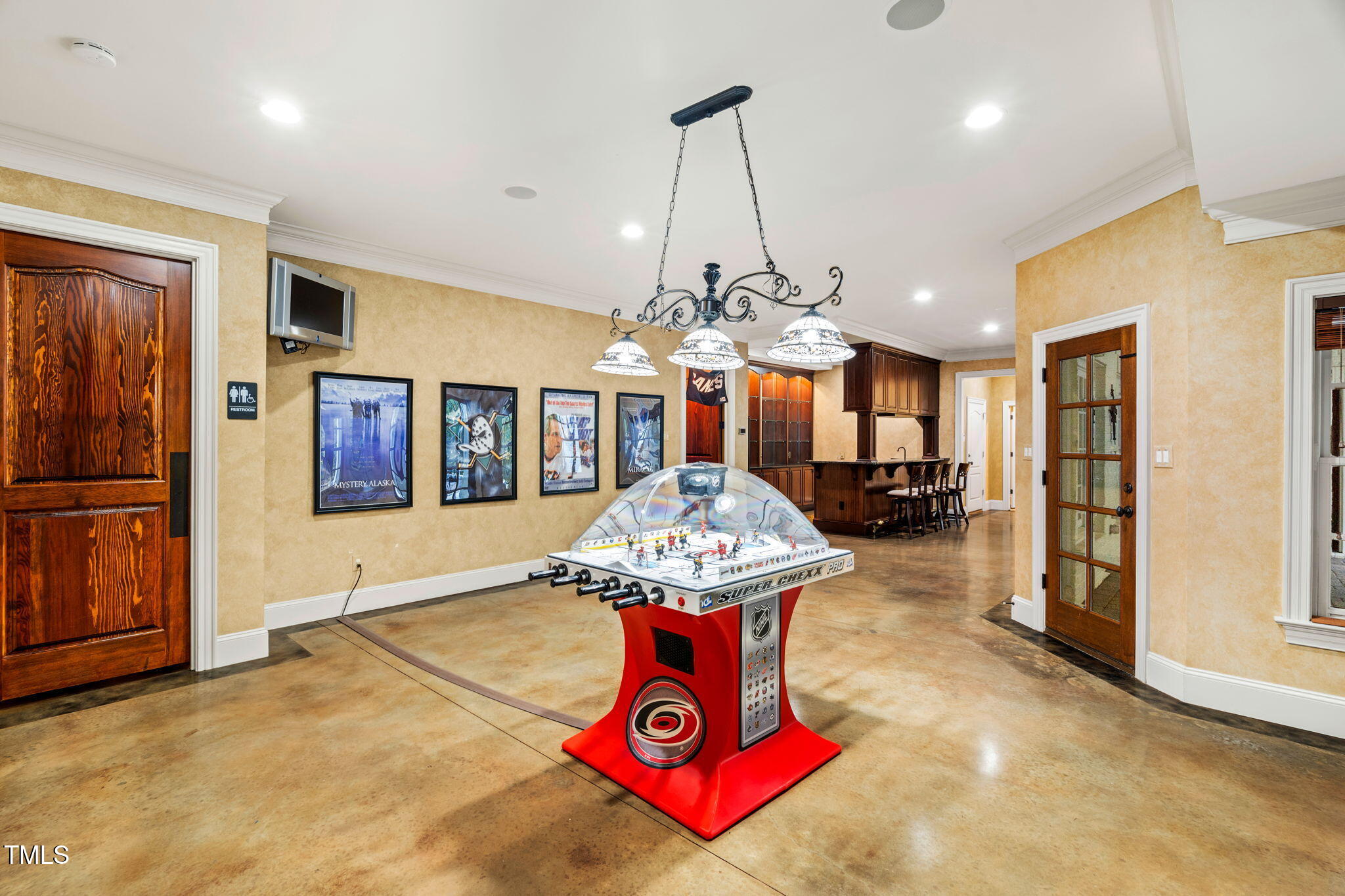 11201 Jonas Ridge Lane Raleigh, NC 27613 - Photo 53 of 79 Basement Pool Room Aracade