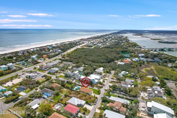 a view of city and ocean