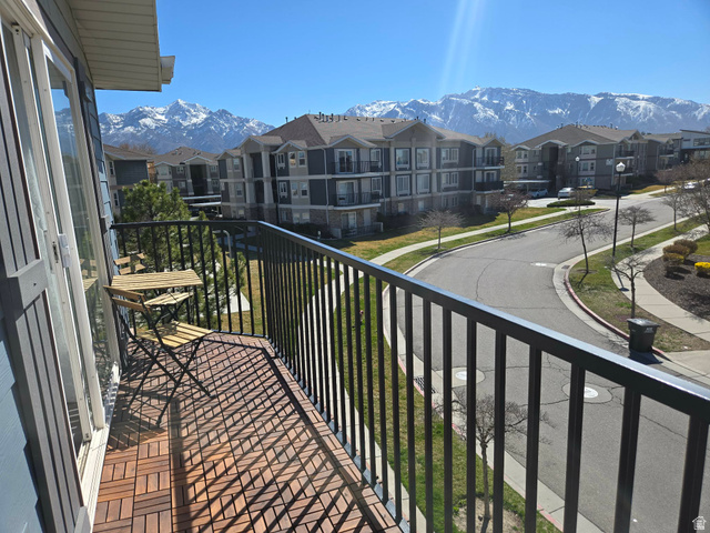 90 East Resaca Drive, Unit C11 Sandy, UT 84070 - Photo 19 of 27 Balcony with a mountain view