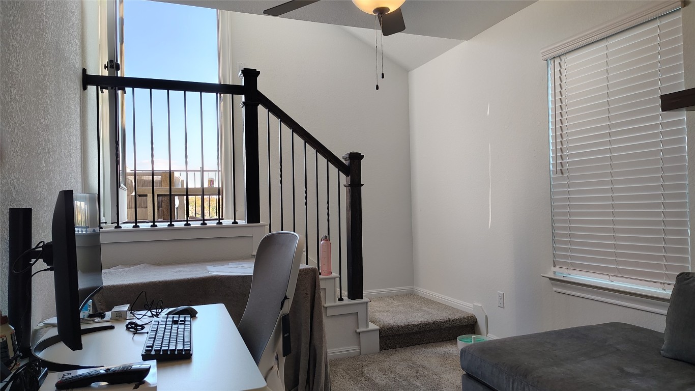 316 Turnbuckle Bend Leander, TX 78641 - Photo 16 of 21 a view of a livingroom with furniture and staircase
