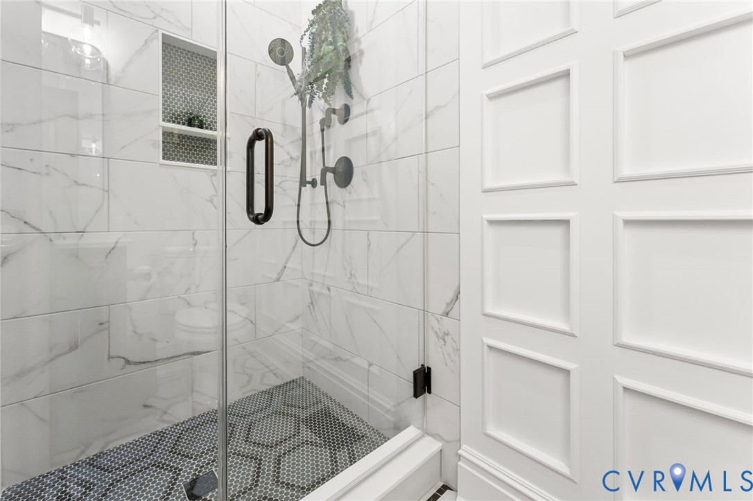 13446 Bradley Bridge Road Chester, VA 23831 - Photo 42 of 98 First floor guest bathroom, newly renovated.