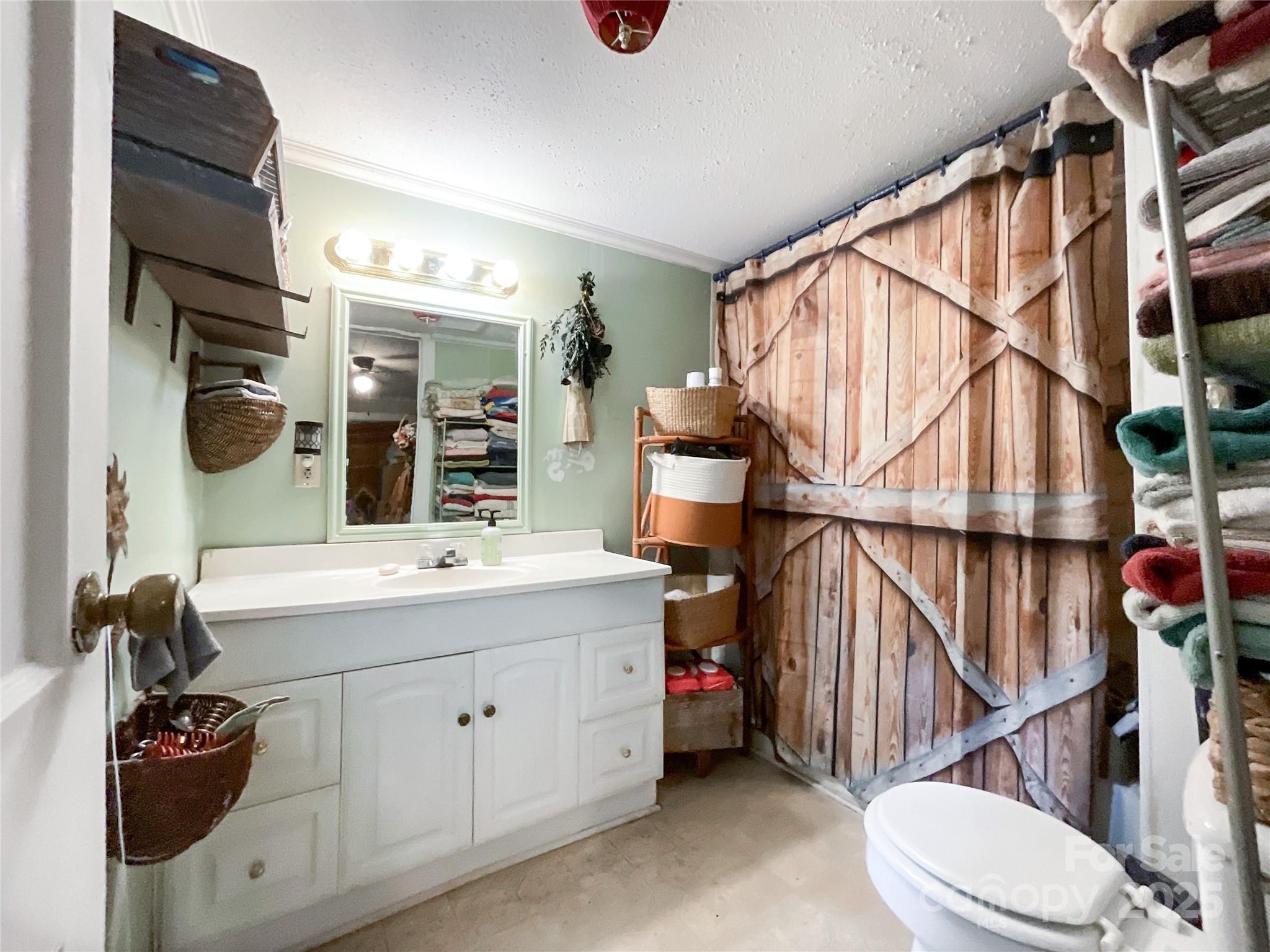 17837 Porter Hill Road Norwood, NC 28128 - Photo 34 of 37 a bathroom with a sink toilet and shower