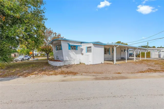 a house with a outdoor space
