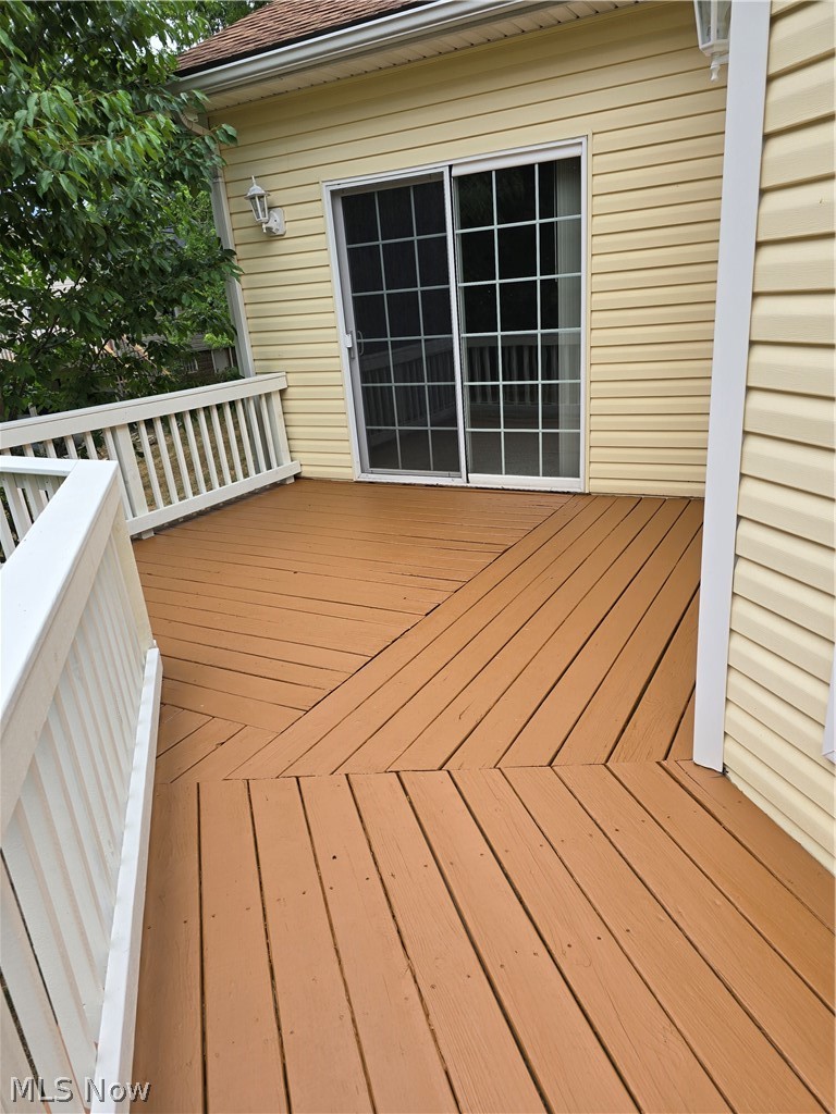 2680 Mayfair Road Akron, OH 44312 - Photo 23 of 25 View of wooden deck