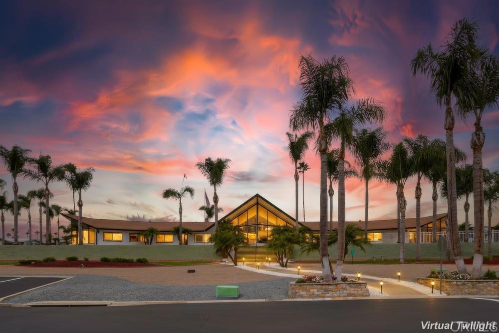 650 South Rancho Santa Fe Road, Unit 291 San Marcos, CA 92078 - Photo 35 of 48 a view of a street with a cars parked on the road