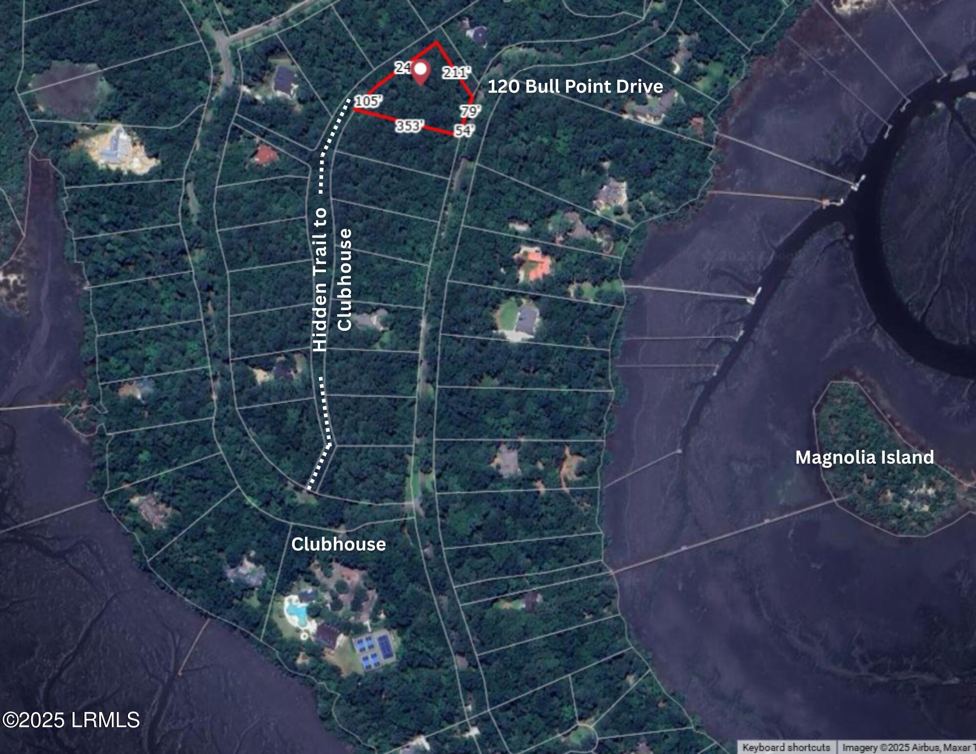 120 Bull Point Drive Seabrook, SC 29940 - Photo 3 of 85 Lot Location