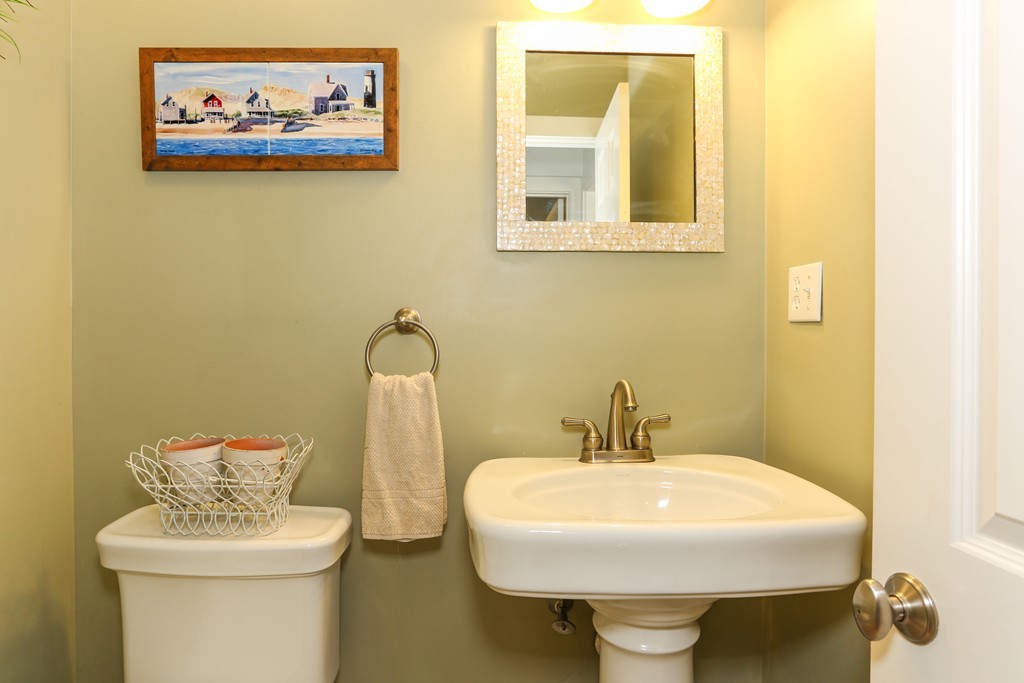 75 Deacon Court Barnstable, MA 02630 - Photo 14 of 30 a bathroom with a sink and a mirror