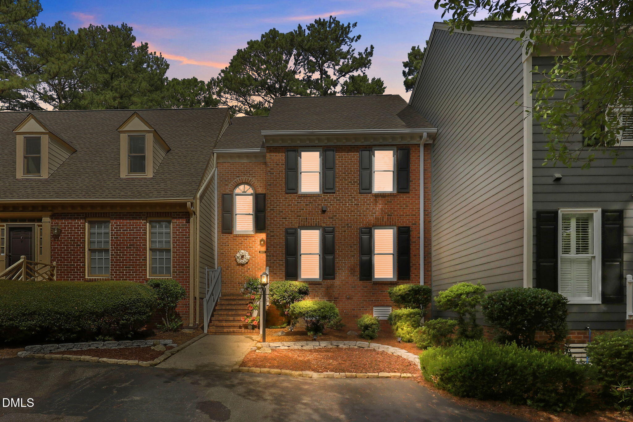 6103 Tipping Circle Raleigh, NC 27609 - Photo 43 of 47 39 - Twilight